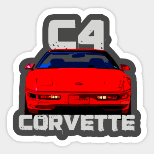 C4 Corvette Late Sticker